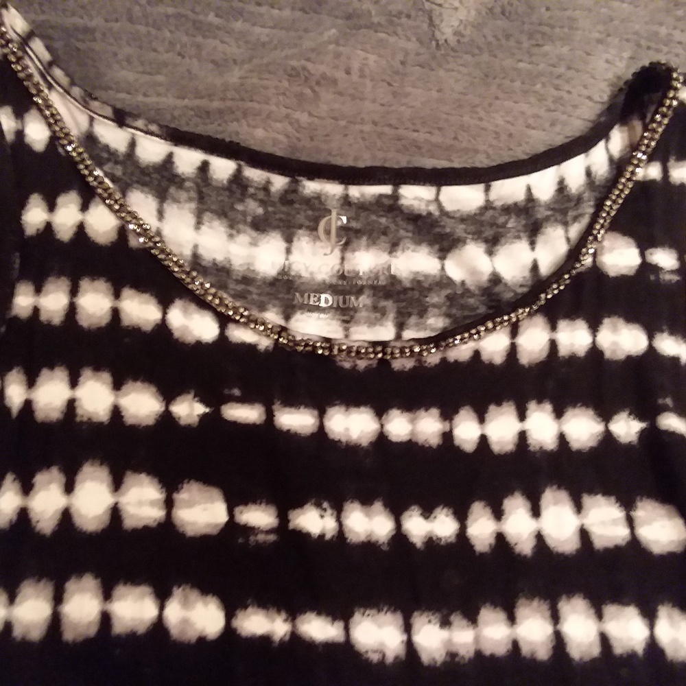 Juicy Couture Hi-Low Tank Dress w/ Bead Neckline